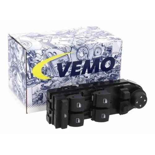 Выключатель стеклоподъемника VEMO BMW V20-73-0093, фото №2