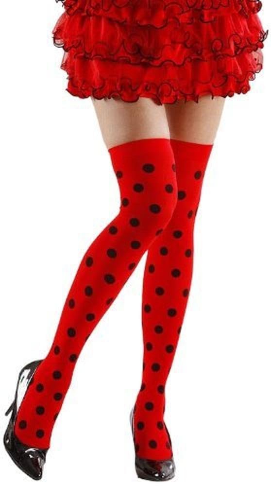 Гольфы Over Knee Ladybug 70 Den, аксессуар для карнавального костюма животных, джунглей, фермы, фото №4