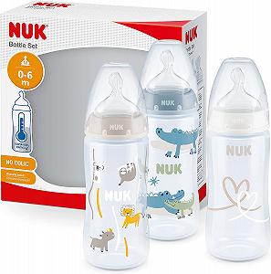 Набор бутылочек для кормления NUK First Choice+ 300 мл 3 шт  - Фото 1