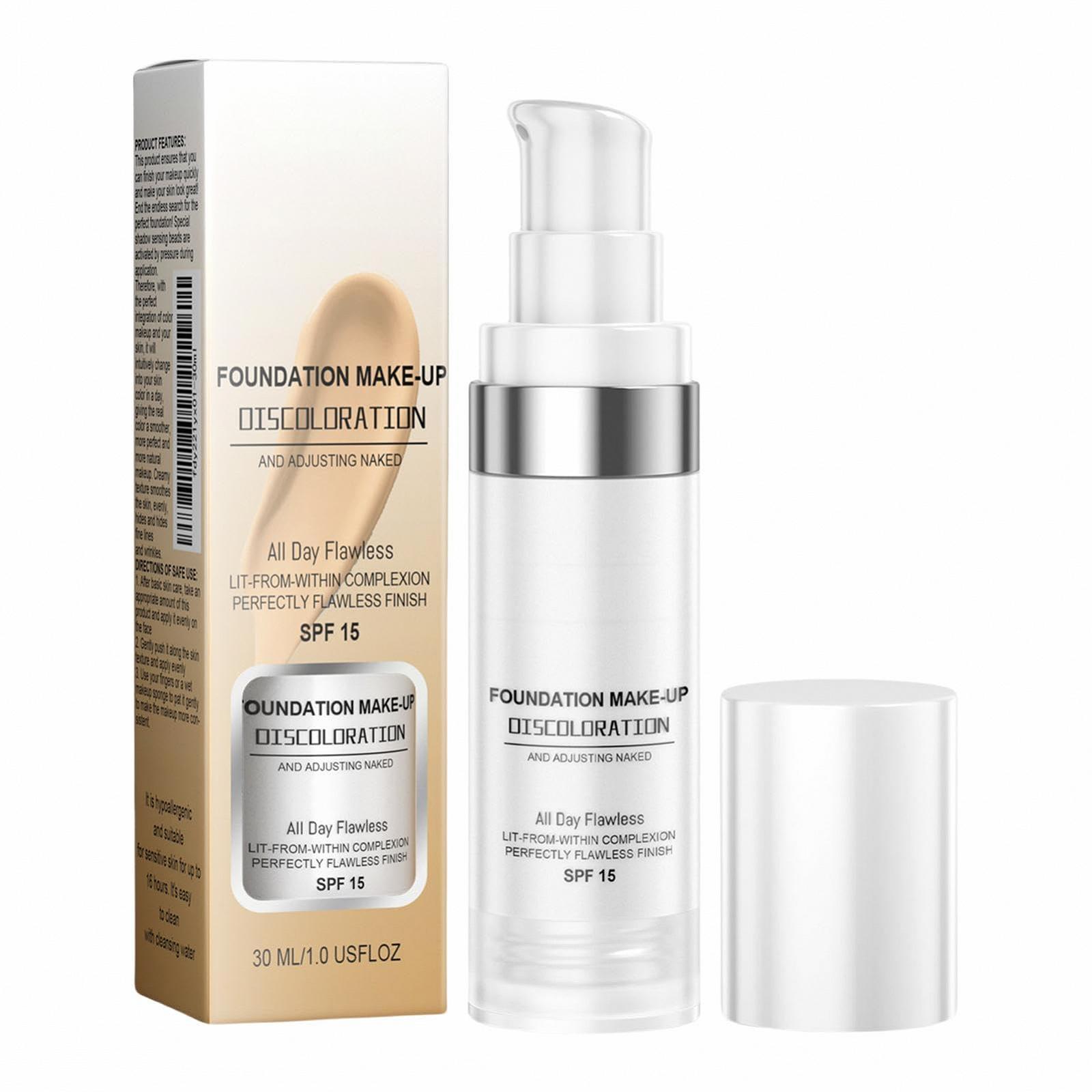 Тональна основа з кольоровою зміною Nude покриття для зрілої шкіри, фото №1 Тональна основа з кольоровою зміною Nude покриття для зрілої шкіри, фото №1