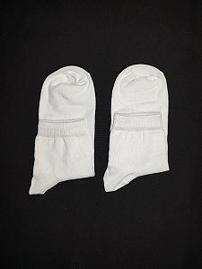 Мужские спортивные носки белые 39 - 44 размер - Фото 1