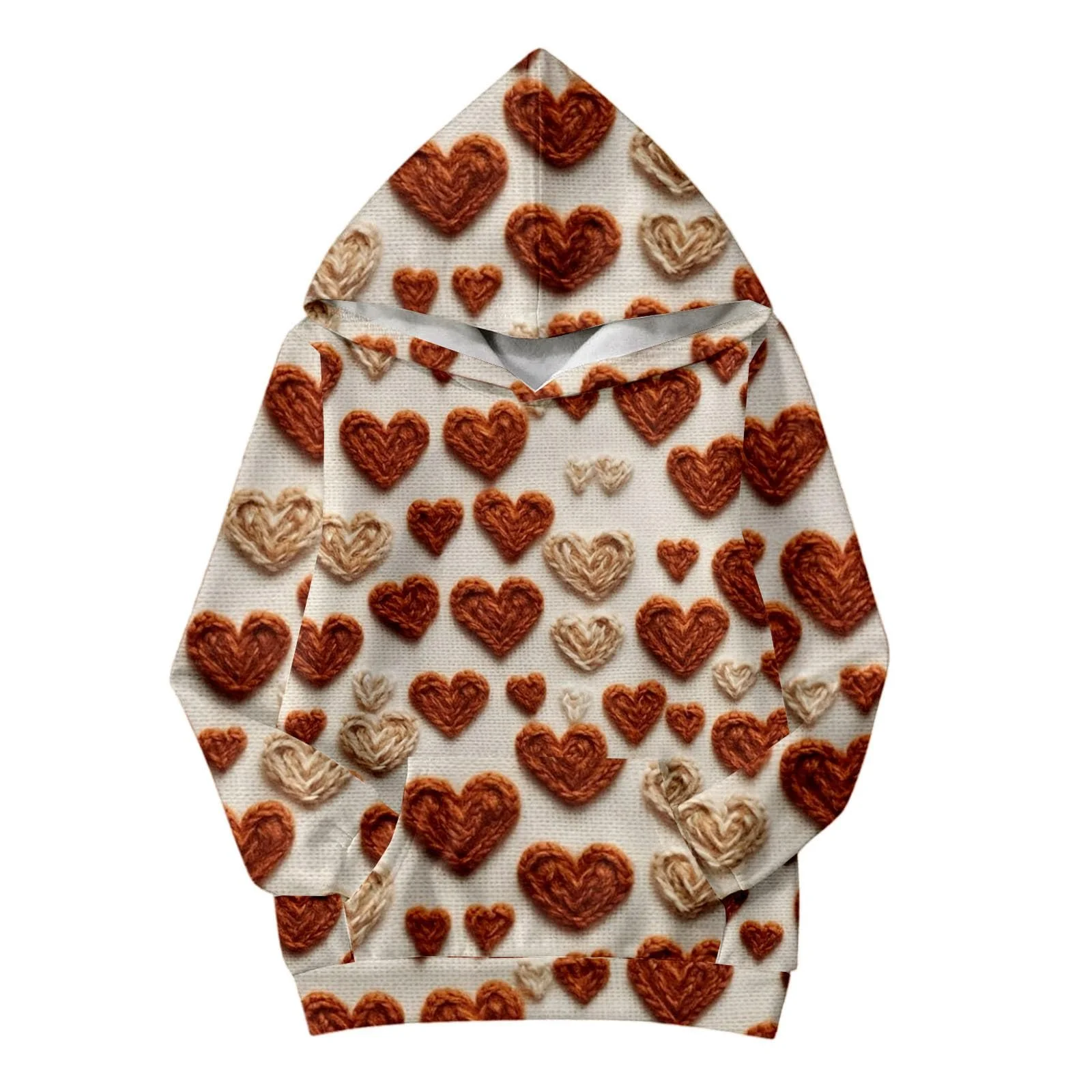 Худи Девочки 134 - Рождественская толстовка с оленем для средних и E цветная толстовка с длинными рукавами, фото №2