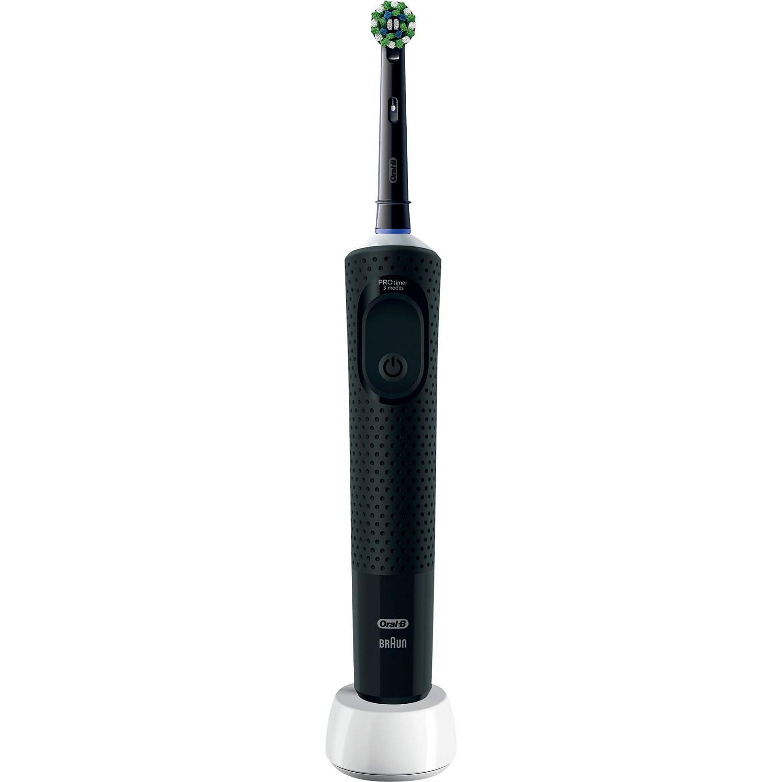 Зубна щітка електрична Oral-B Vitality Pro 3 режими, чорна, фото №2