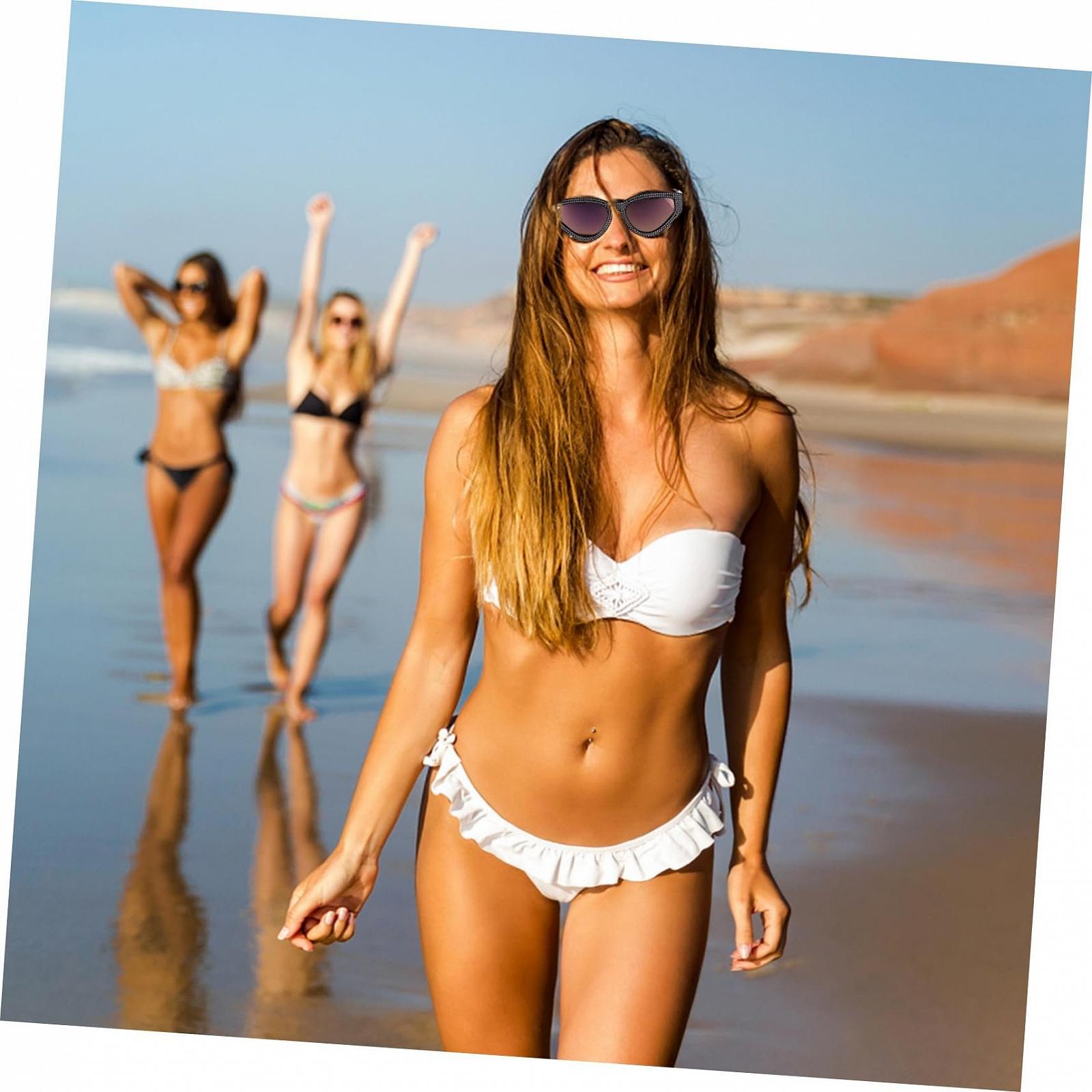 Трикутні сонцезахисні окуляри PACKOVE Жіночі, фото №5