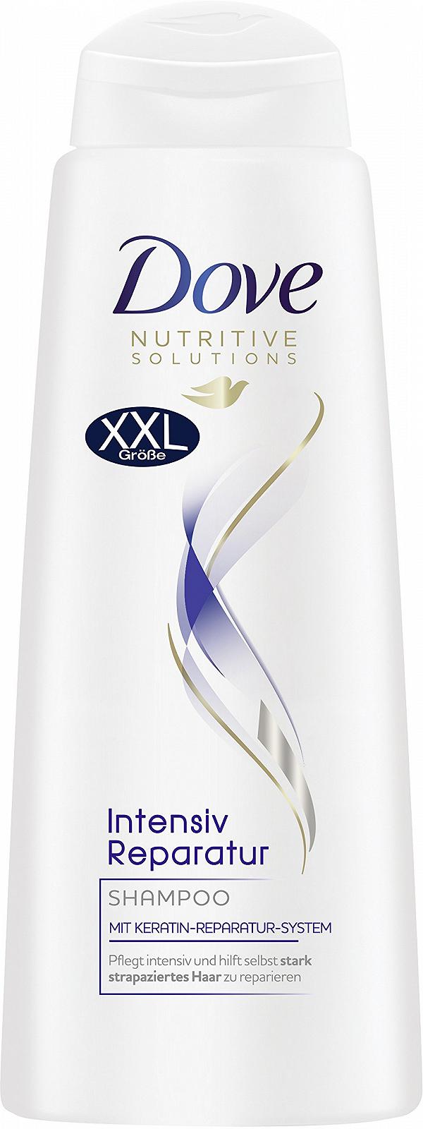 Шампунь DOVE Nutritive Solutions Intensive Repair 400 мл Флакон XXL Упаковка з 3 x 400 мл, фото №1