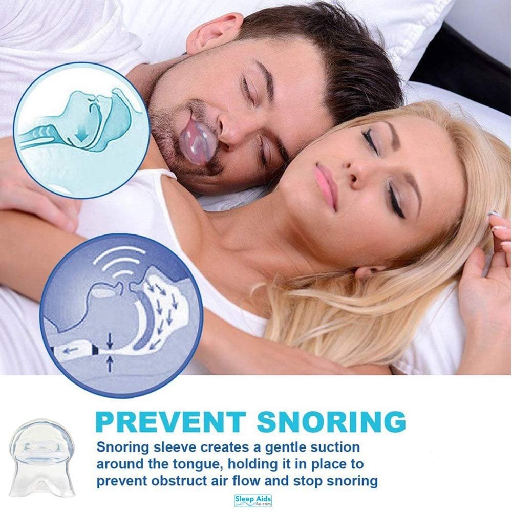 Пристрій проти хропіння язика (2 шт.) М'який язик Прозорий Медичний силікон, фото №7 Пристрій проти хропіння язика (2 шт.) М'який язик Прозорий Медичний силікон, фото №7