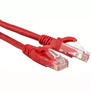 Патч-корд UTP Cablexpert (PP12-2M/R) литой 50u amp quot штекер с защелкой 2 м красный - Фото 1