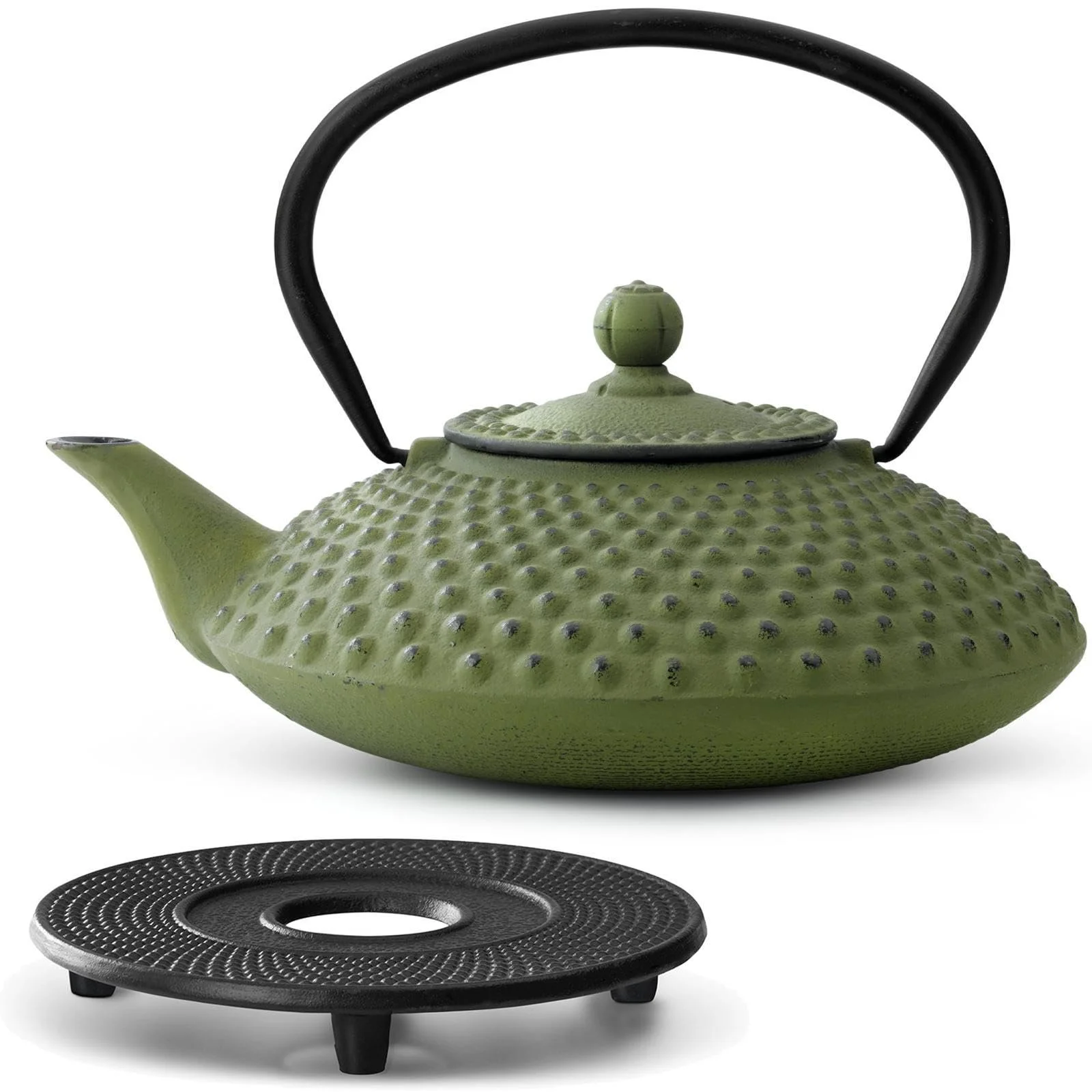 Чайник-заварник Bredemeijer Чавунний Зелений 1250 мл, фото №1