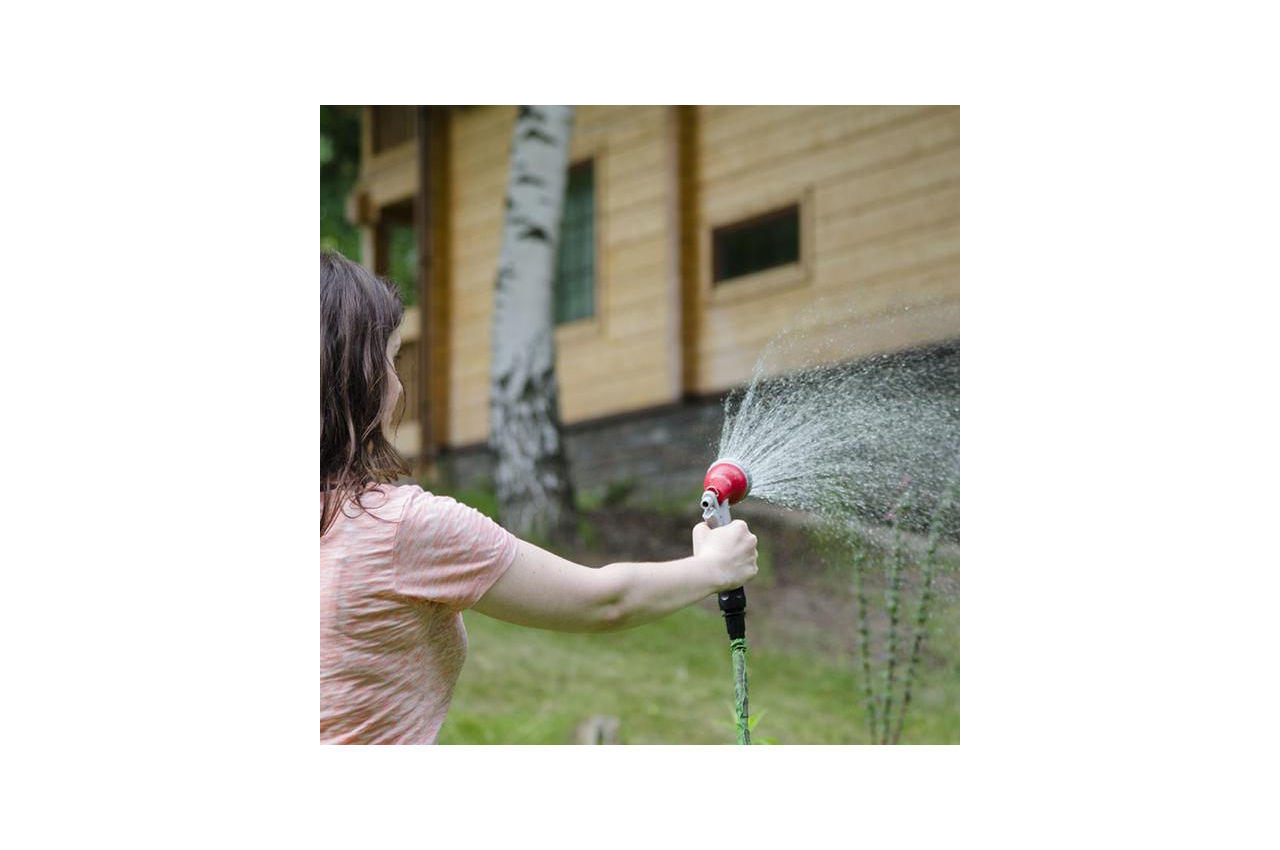 Пистолет поливочный Intertool - 8 функций (GE-0001), фото №3