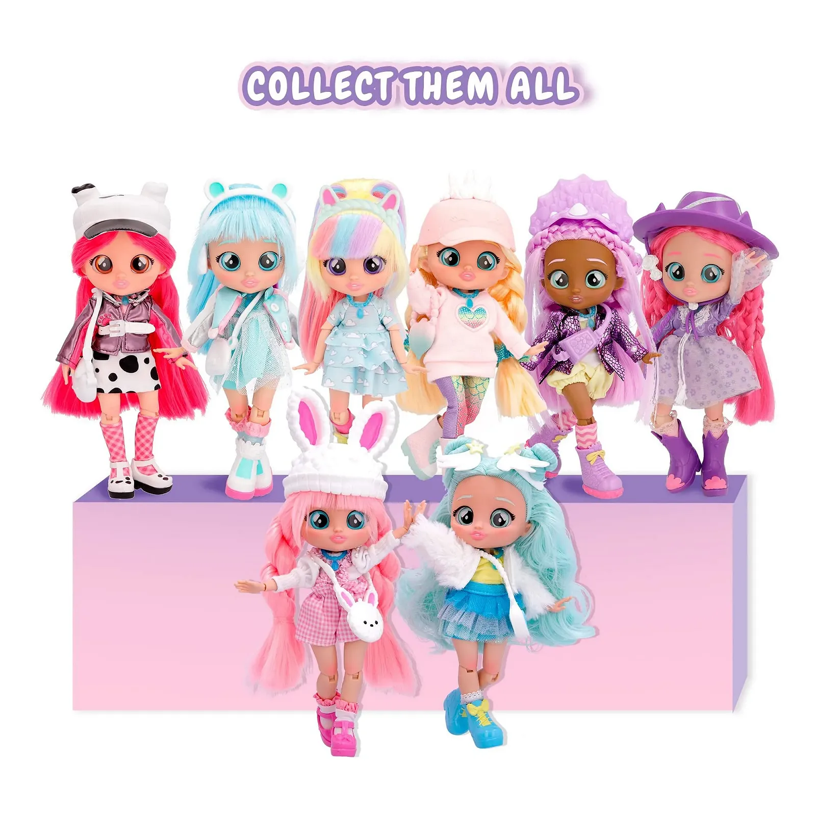 Ляльки BFF Cry Babies 904316 Coney Модні Multi-Colour 7.8 дюймів, фото №8