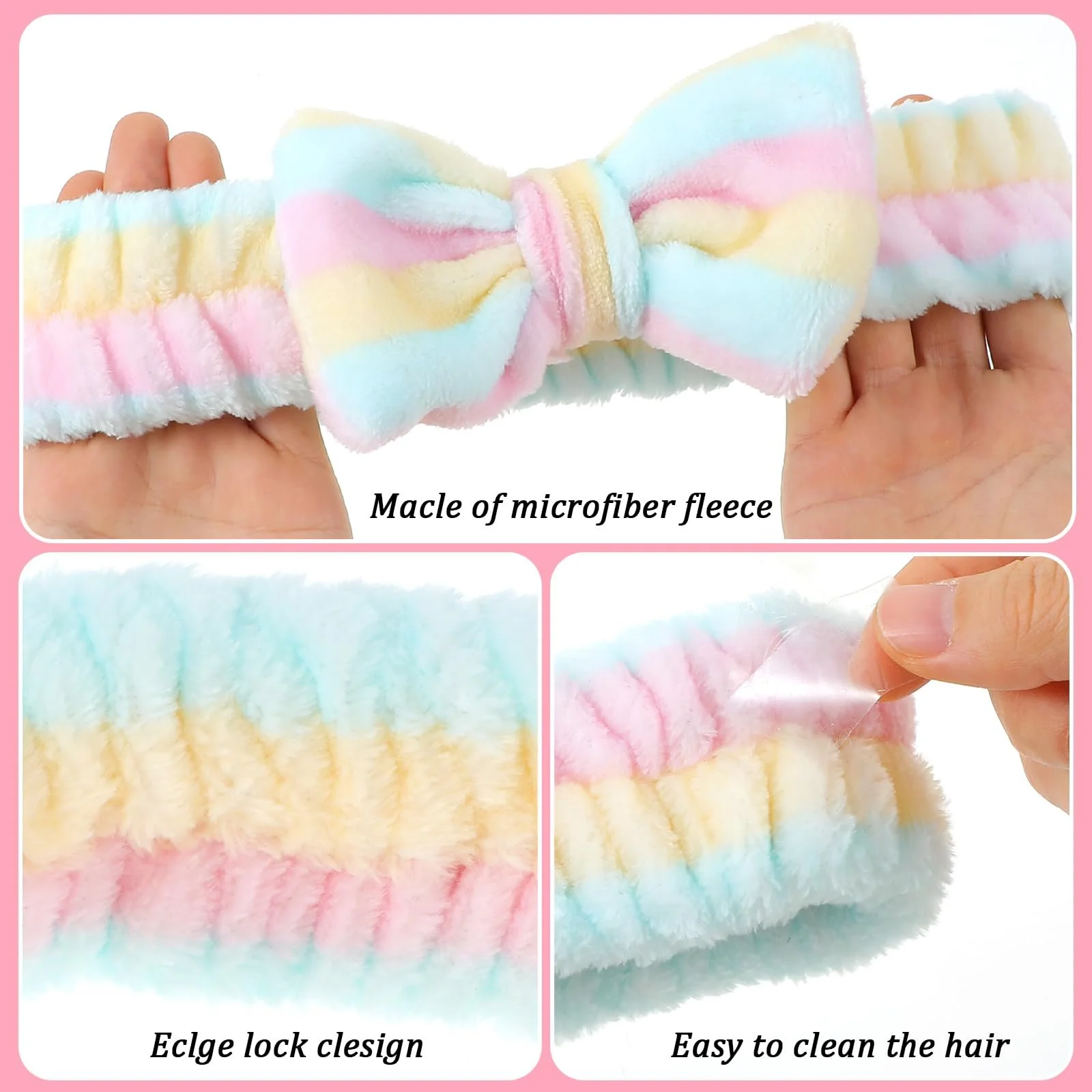 Набір пов'язок для вмивання обличчя, фото №3