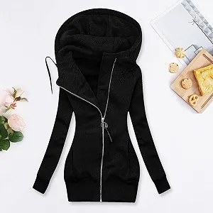 Зимове пальто Warmer Жіноче Однотонне Довга synthetic.ua - Фото 1