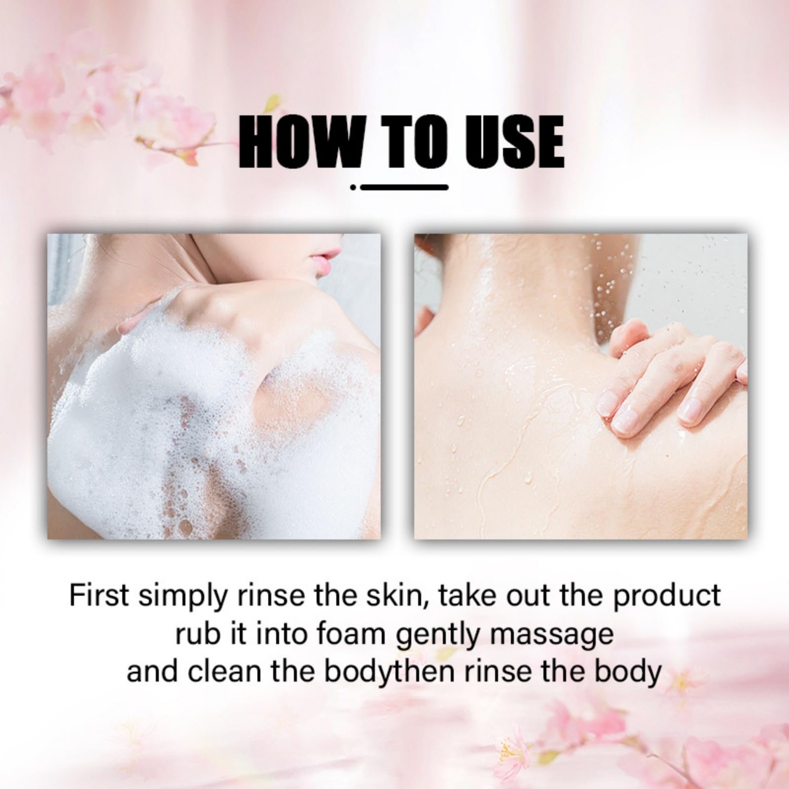 Гель для душу та лосьйон для тіла Cherry Blossom зволожувальний очищувальний для сухої шкіри 150 мл, фото №7