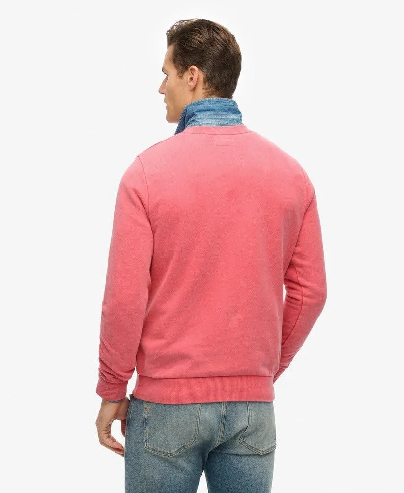 Унисекс Толстовка Superdry Vintage Wash Relaxed Crew, фото №4 Унисекс Толстовка Superdry Vintage Wash Relaxed Crew, фото №4