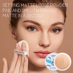 Пудра розсипчаста для обличчя Oil Control Matte Setting Powder №01 synthetic.ua - Фото 1