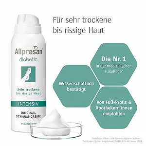 Піна-інтенсив для ніг Allpresan diab Fuss Intens 125 мл synthetic.ua - Фото 1
