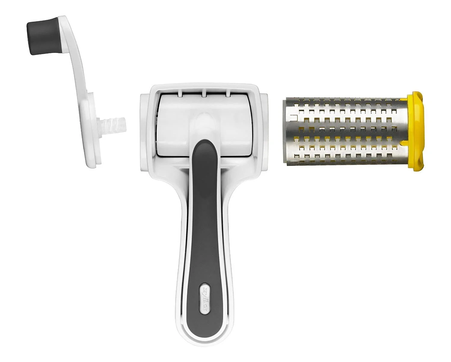 Терка Zyliss Classic для сиру з дрібним барабаном з нержавіючої сталі, фото №4