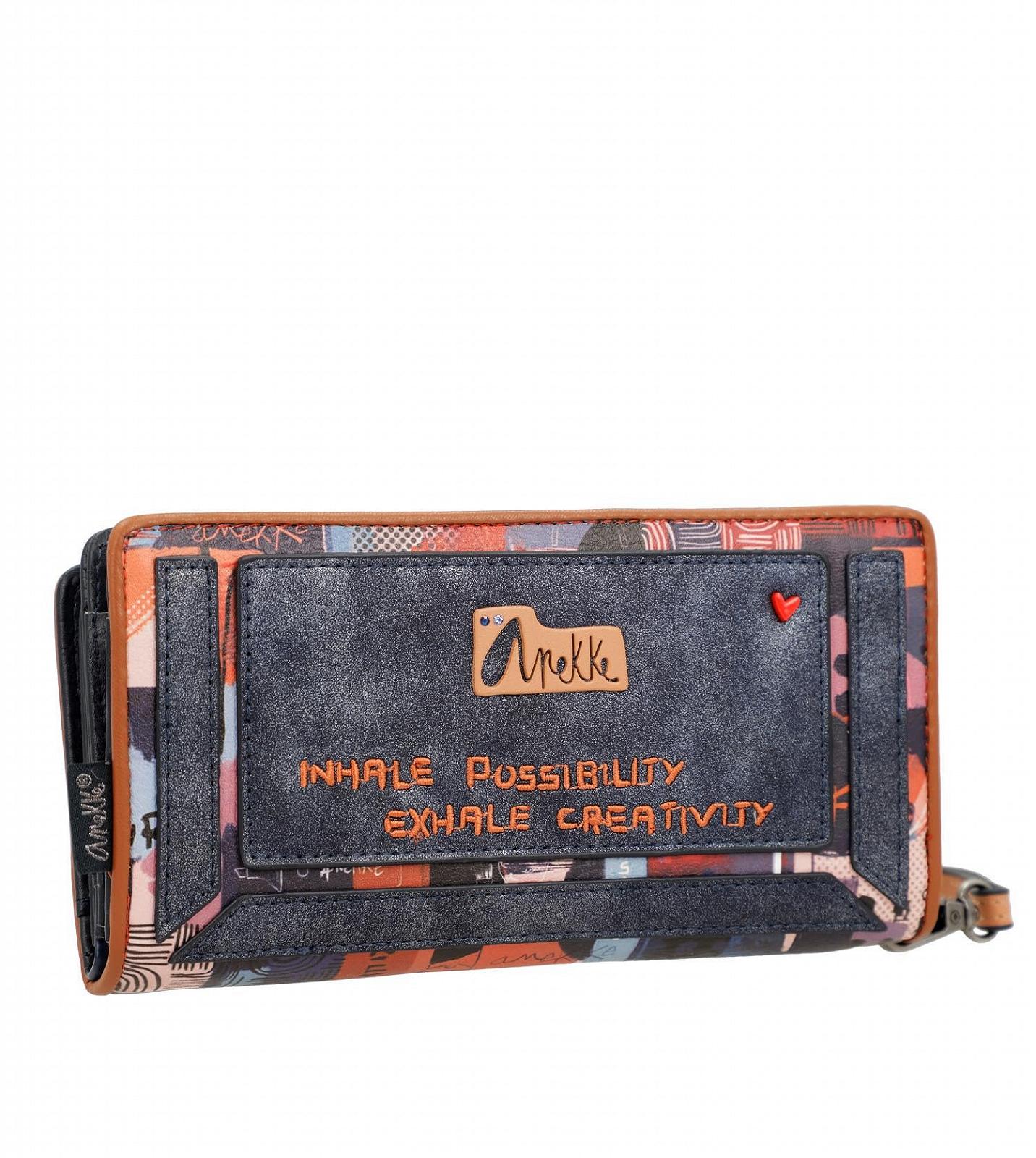 Гаманець Anekke Contemporary Nagare RFID L Багатокольоровий, фото №2