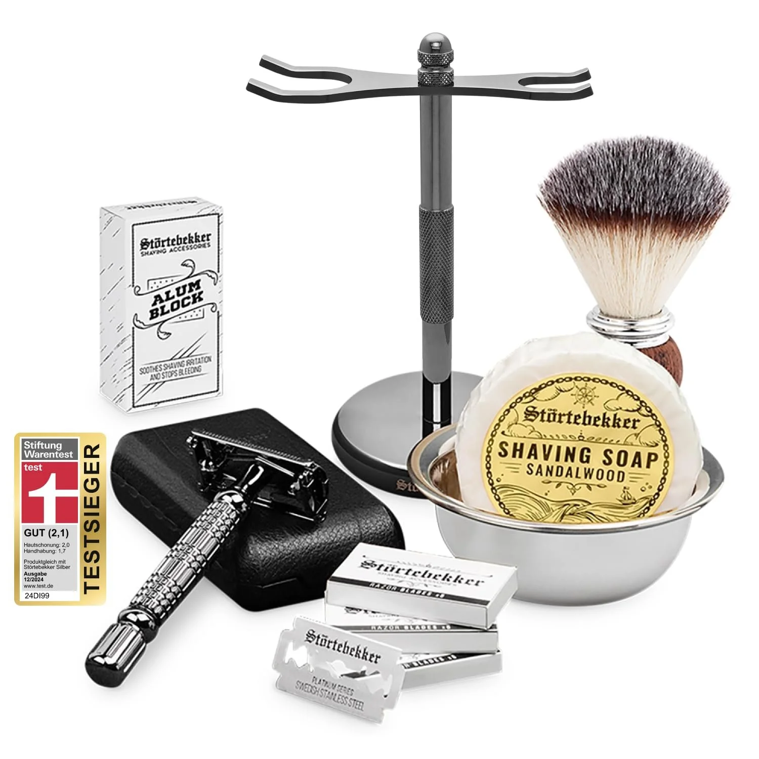 Набор для бритья Störtebekker Premium Gentleman Essential Black, фото №1 Набор для бритья Störtebekker Premium Gentleman Essential Black, фото №1