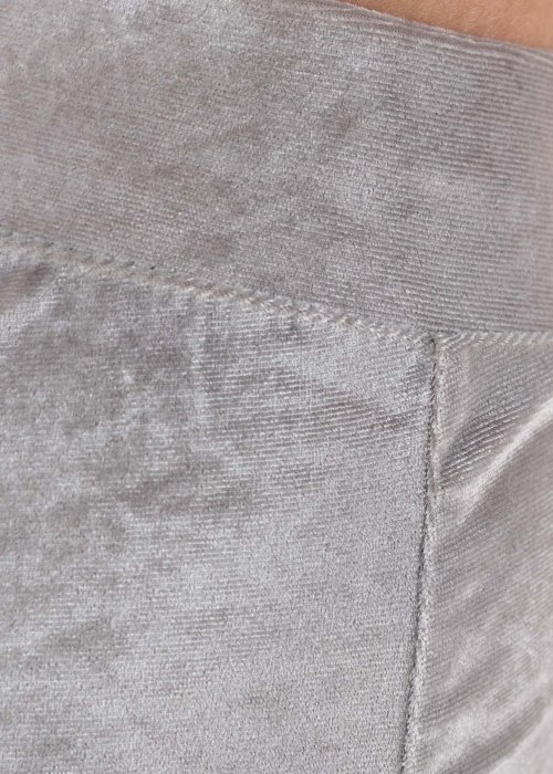 Штани ONLBILLY VELOUR PANT JRS 15240648 Ash ONLY Сірий L, фото №4