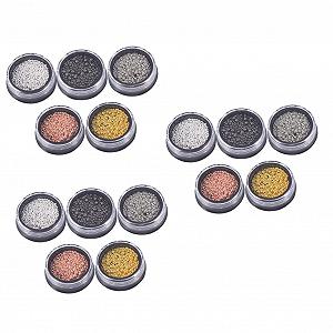 Бісер для нігтів minkissy 15 наборів Міні-намистини - Фото 1