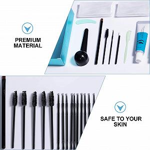 Lash Lurrose Eyebrow Colour Dye Kit with Comb Gel 1 Set Maroon synthetic.ua - Фото 1