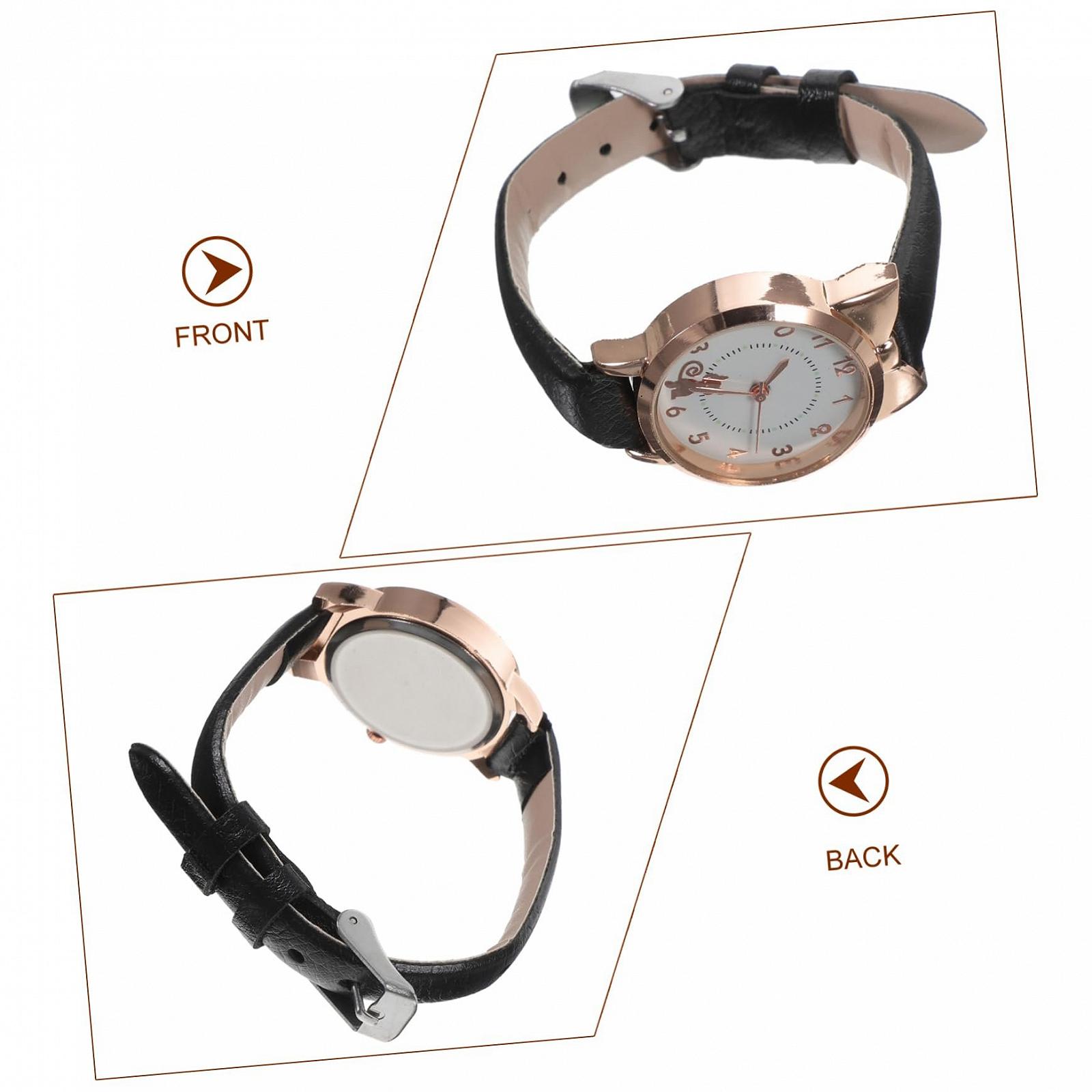 Жіночий цифровий годинник Healvian з котячим дизайном, фото №8