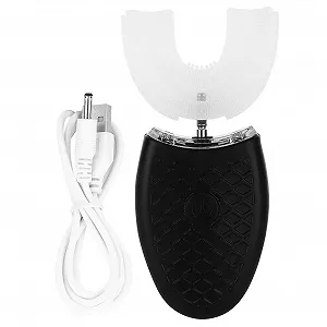 Електрична ультразвукова зубна щітка YUYTE U-подібна 360° USB LED Silicone - Фото 1