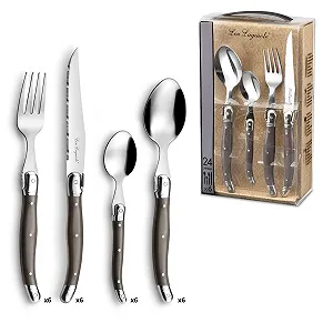 Набір столових приборів для стейка LOU LAGUIOLE Tradition 24 предмети - Фото 1