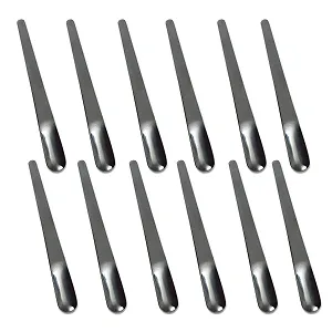 Ложка десертная из нержавеющей стали 12 шт Black - Фото 1