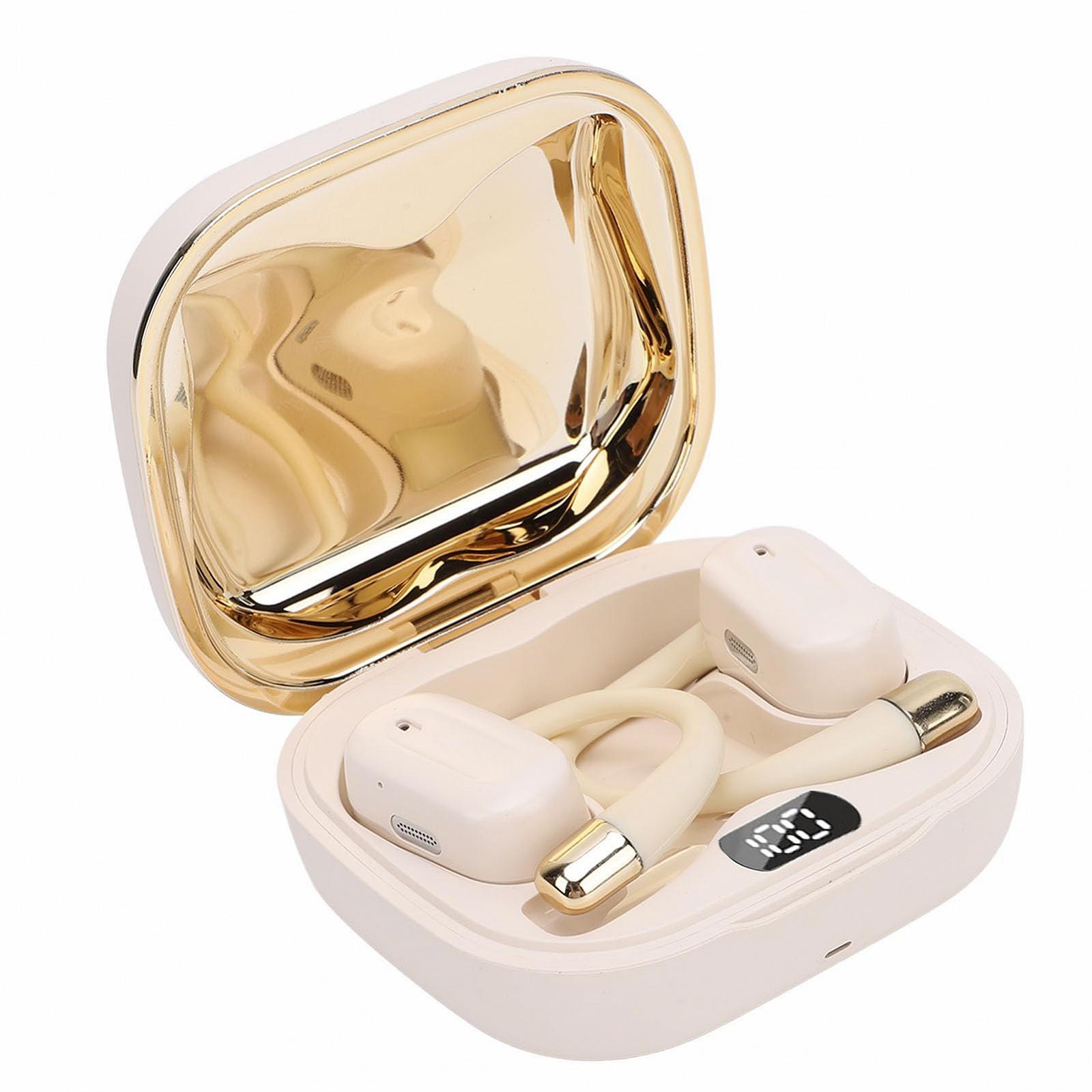 Навушники-перекладачі Bluetooth 5.3 144 мови онлайн 3 режими миттєвого перекладу голосу з додатком для Android Золотий, фото №8