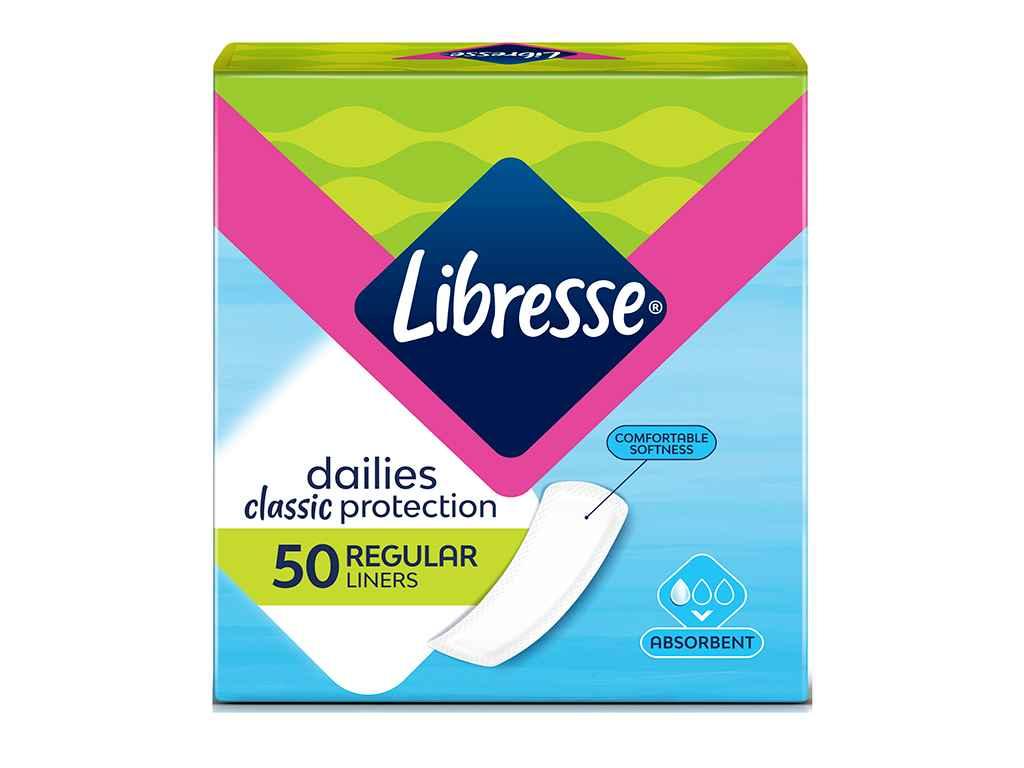 Щоденні прокладки Pantyliners Classic 50-шт. ТМ LIBRESSE, фото №1 Щоденні прокладки Pantyliners Classic 50-шт. ТМ LIBRESSE, фото №1
