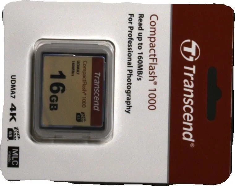 Карта памяти Transcend Compact Flash 1000x Ultimate 16GB, фото №5 Карта памяти Transcend Compact Flash 1000x Ultimate 16GB, фото №5
