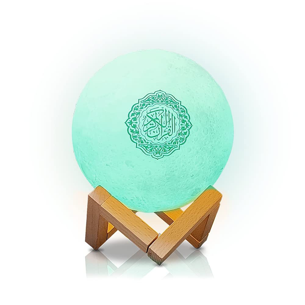 Портативна колонка Bluetooth Quran Smart Touch 3D Moon, фото №1
