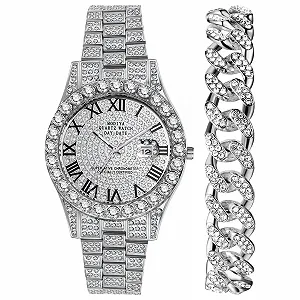 Чоловічий годинник OIDEA Кварцовий з аналоговим циферблатом, римськими цифрами - Фото 1