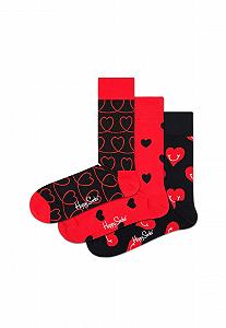 Носки Happy Socks I Love You Gift Box XLOV08-4300 Черный synthetic.ua - Фото 1