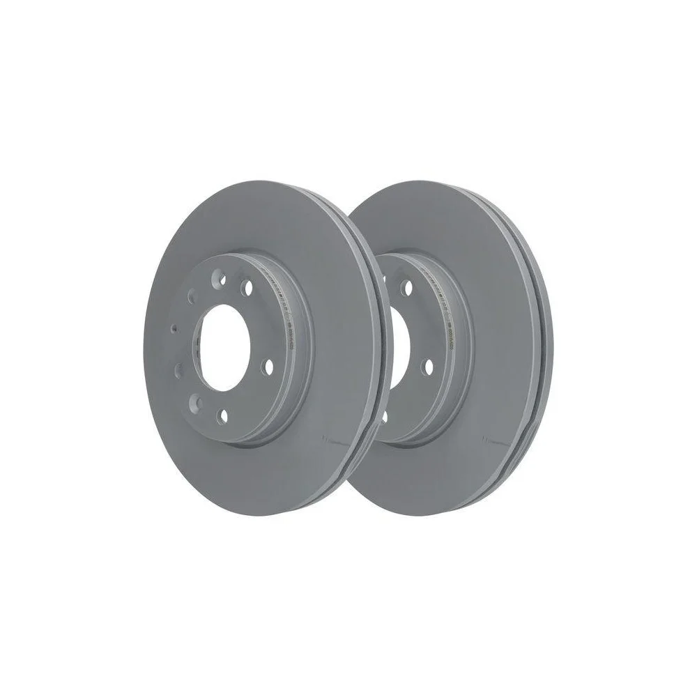 Гальмівний диск ATE 24.0125-0147.1 для MAZDA, передня вісь, фото №1