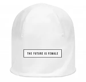 Купить Шапка ATPRINTS The Future is Female Feminist Logo Unisex Эластичная Хлопковая Белая - Фото 1 Шапка ATPRINTS The Future is Female Feminist Logo Unisex Эластичная Хлопковая Белая - Фото 1
