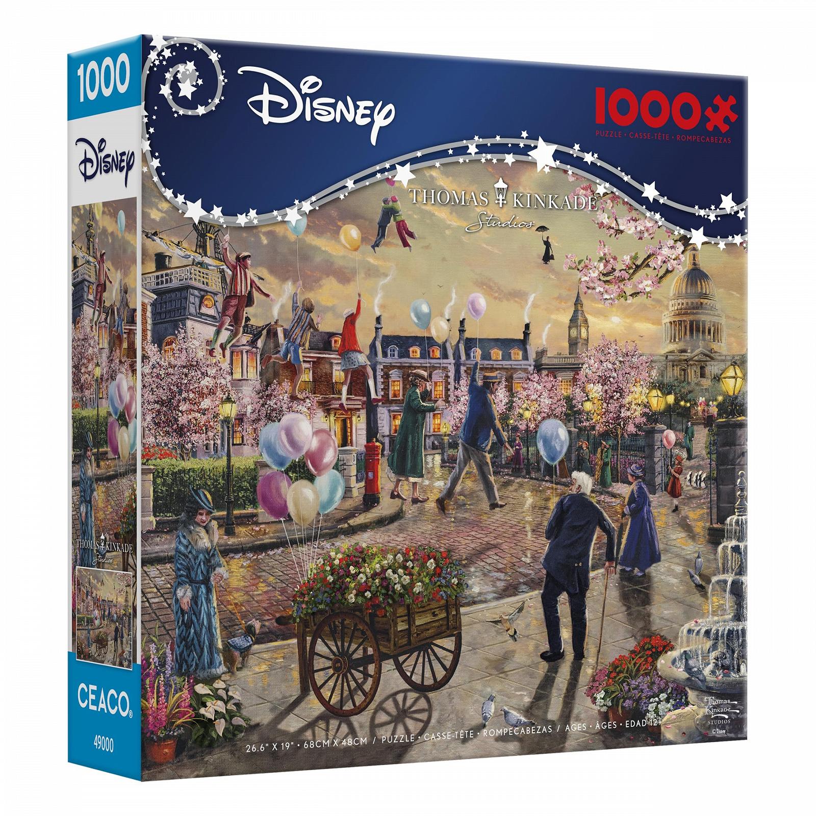 Пазл Ceaco Disney Thomas Kinkade Mary Poppins Returns 1000 деталей, фото №3 Пазл Ceaco Disney Thomas Kinkade Mary Poppins Returns 1000 деталей, фото №3